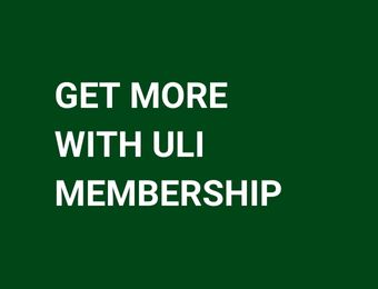 Get more with ULI membership